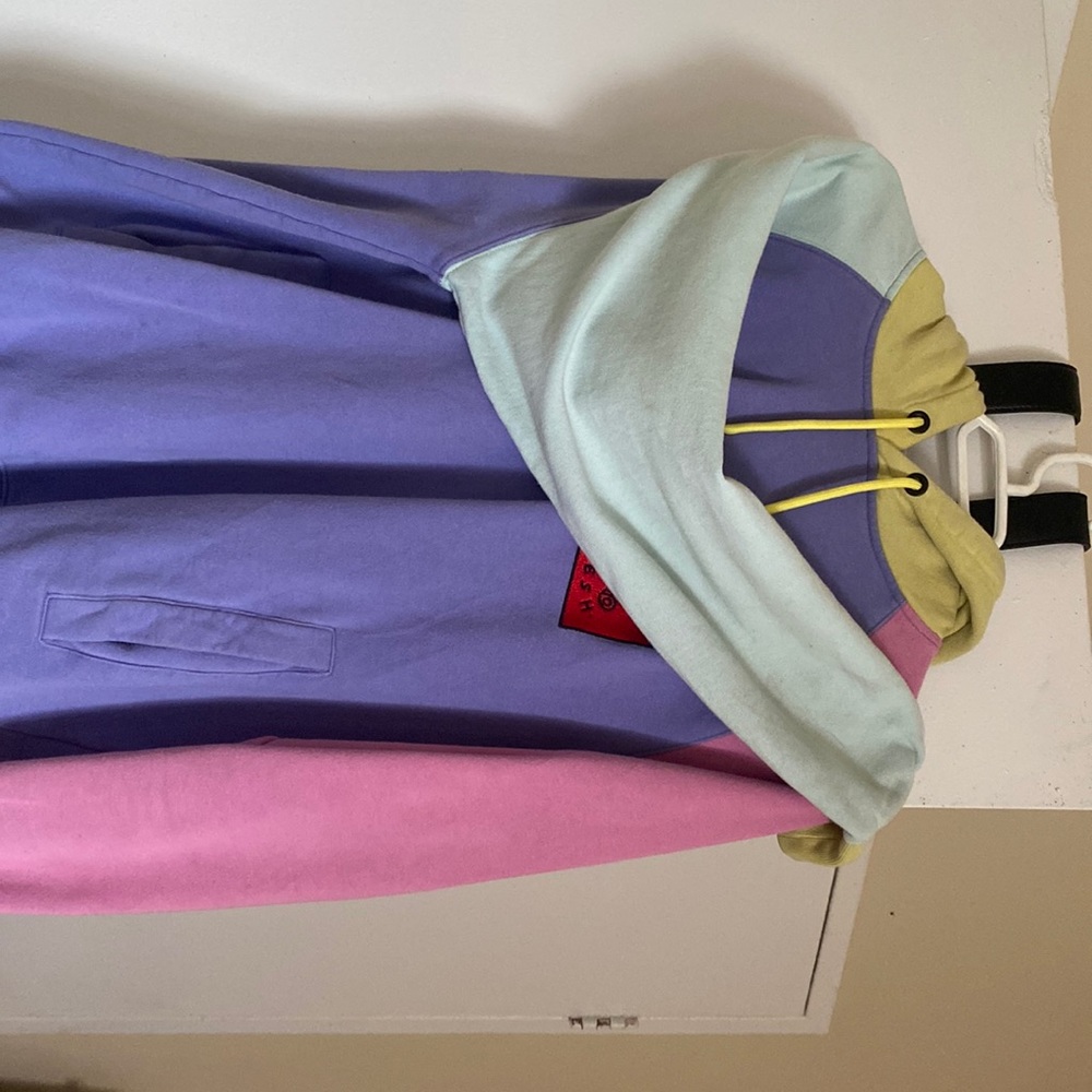 teddy fresh block hoodie